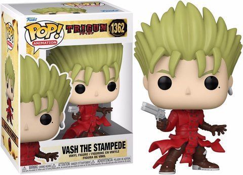 Фигурка Funko Pop Триган Веш Ураган Trigun Vash 10 см T V 1362 T V 1362 фото