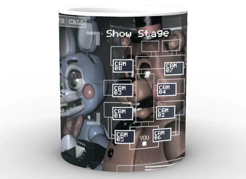 Кружка Five Nights At Freddys Пять ночей с Фредди постер FN.02.038 FN.02.038 фото