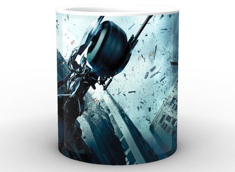 Кружка GeekLand белая Бэтмен Batman Бэтмен на бэтцыкле BM.02.059 BM.02.059 фото