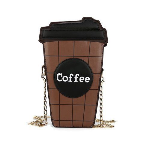 Сумка через плече Стакан кави Coffee Cup 23х10 см 3046724595 фото