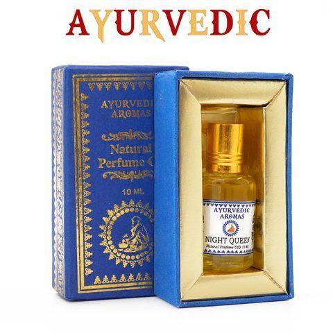 Парфумерна олія Королева ночі Ayurvedic Night Queen 10ml. 2844155475 фото