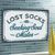 Табличка интерьерная металлическая Lost socks 124865 фото