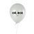 Шарик надувной "Ой, все", Білий, White, українська HK-shar-48 фото