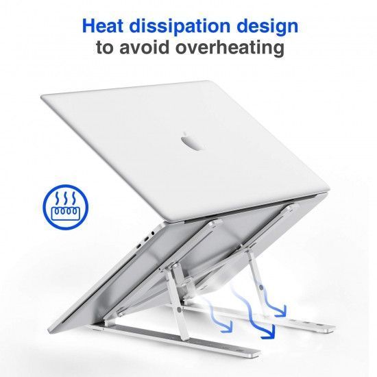 Складана підставка для ноутбука та планшета з регулюванням висоти Laptop Stand 2355727849 фото