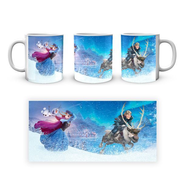 Кружка GeekLand Frozen Холодное Сердце Анна Кристофф Олаф FZ.002.17 1757913595 фото
