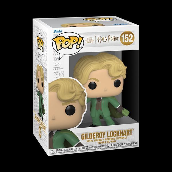 Фігурка Funko Pop Фанко Поп&nbsp;Золотопустий Локонс Гаррі Поттер Harry Potter&nbsp;Gilderoy&nbsp;Lockhart 10 см FP HP GL 152 FP HP GL 152 фото