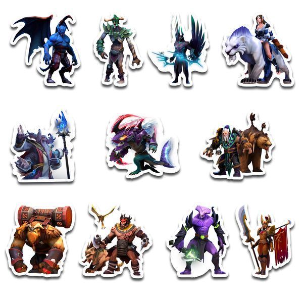 Стікерпак Набір наклейок GeekLand Dota 2 Дота 2 45 штук SP D2 01 SP D2 01 фото