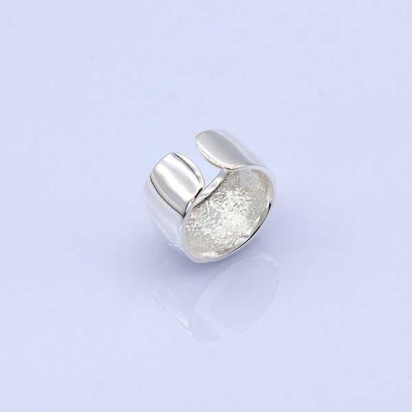 Кольцо серебряное широкое 925 17-19 размер 15-11102S-5014k фото