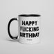 Чашка "Happy fucking birthday", англійська HK-kr-02 фото 1