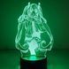 Акриловий 3D Світильник RGB Hatsune Miku Хацуне Міку 18 см 3038965760 фото 1