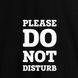 Фартук "Please do not disturb", Черный, английский 2603854182 фото 3