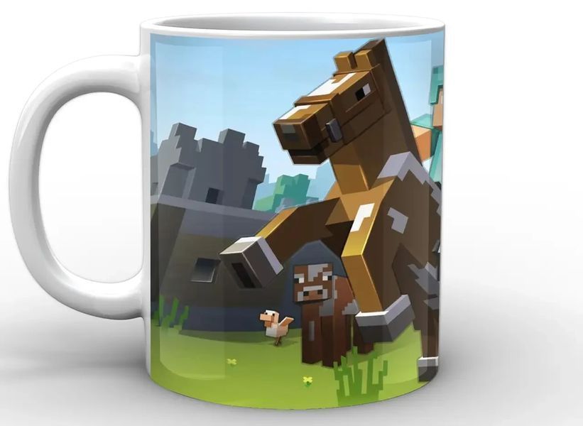 Кружка GeekLand Minecraft Майнкрафт Стив MС.02.028 1683725212 фото