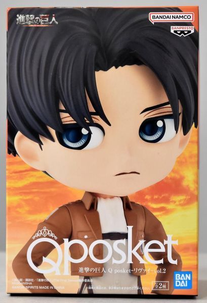 Фигурка Q Posket Атака титанов Леви Аккерман Attack on Titan Levi Ackerman&nbsp;vol 2&nbsp;14 см QP AT LA VA 02 QP AT LA VA 02 фото