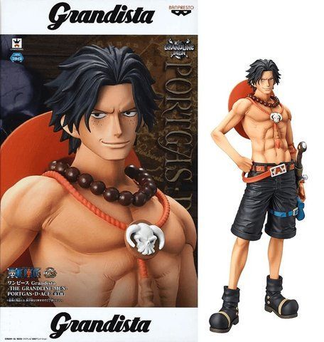 Фигурка Banpresto Grandista Ace One Piece Эйс Ван Пис 28 см BG A OP 28 BG A OP 28 фото