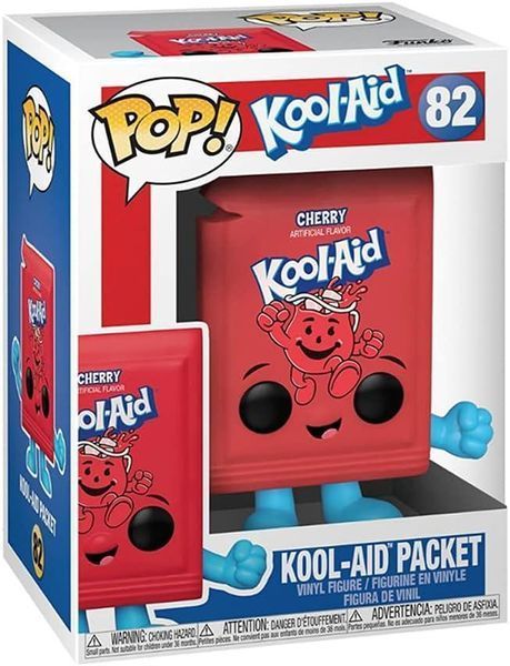 Фігурка Funko Pop Фанко поп Kool Aid Packet Kool Aid Кул Ейд Пакет Кул Ейд 10 см KA PKA 82 KA PKA 82 фото