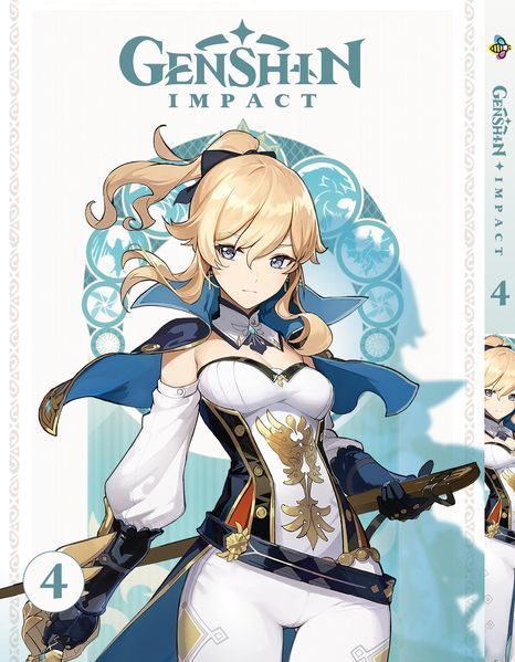 Комплект Манги Bee's Print Геншин Импакт Genshin Impact Том с 01 по 04 цветная на русском языке BP GISET 01 BP GISET 01 фото