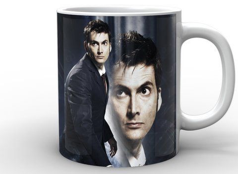 Кружка GeekLand белая Доктор Кто Doctor Who Доктор Кто 10-й DW.02.011.188 1757920430 фото