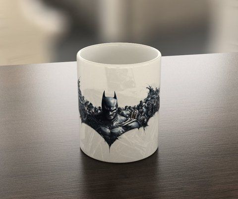 Кухоль GeekLand білий Бетмен Batman Чорний знак бетмен BM.02.065 BM.02.065 фото