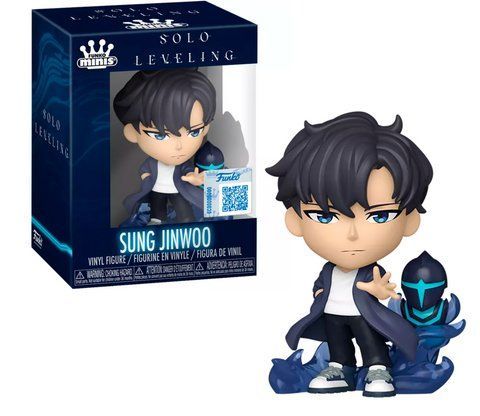 Фигурка Funko Minis Поднятие уровня в одиночку Сон Джин Ву Solo Leveling Jin Woo Sung 7 см FM SL SJW 2950127635 фото