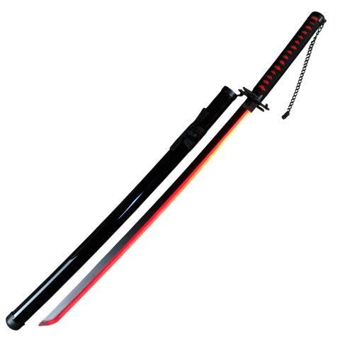 Катана Блич Ичиго Куросаки Bleach Ichigo Kurosaki 100 см Декоративный с подсветкой 3101955165 фото