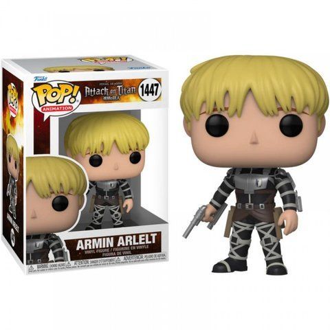 Фігурка Funko Pop Фанко Поп Attack on Titan Armin Arlelt Атака титанів Армін Арлерт 10 см AT AA 1447 AT AA 1447 фото
