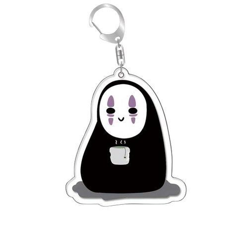 Брелок акриловый Унесённые призраками Безликий Каонаси Spirited Away Kaonashi 5 см 2462169294 фото