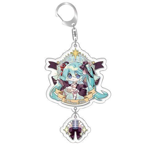 Брелок акриловий Вокалоїд Хацуне Міку Vocaloid Miku Hatsune 5 см 2462169360 фото