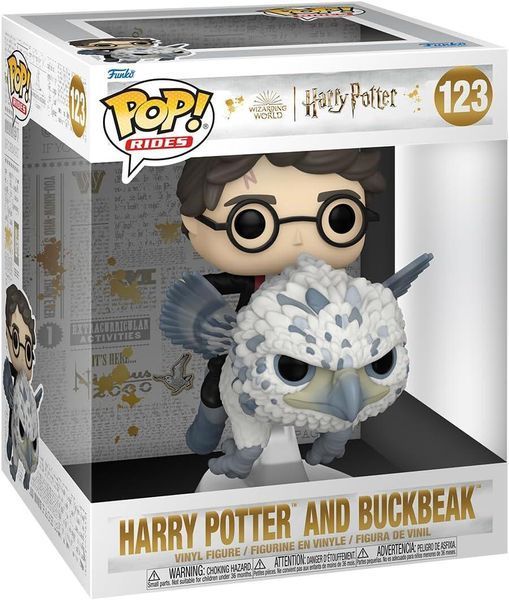 Фигурка Funko Pop Гарри Поттер Гарри и Клювокрыл Harry Potter Harry & Buckbeak 15 см HP HBB 123 HP HBB 123 фото