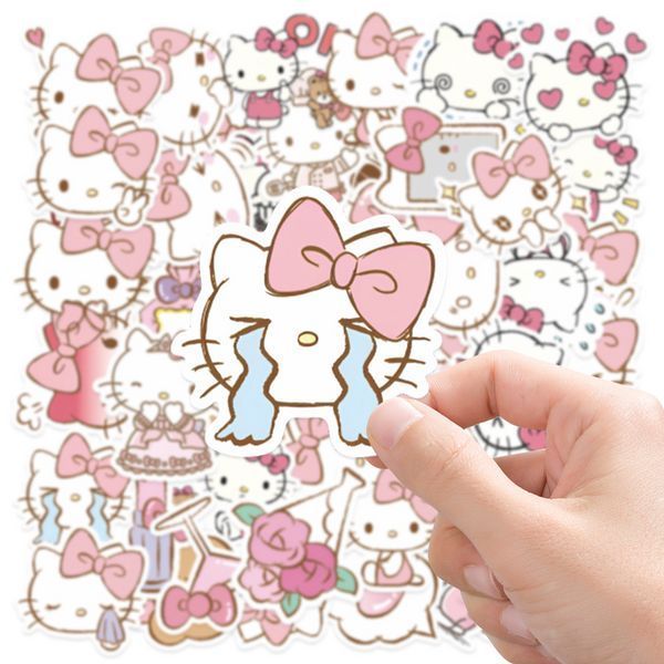 Стікерпак Набір наклейок GeekLand Hello Kitty Хелло Кітті 50 штук 2881880070 фото