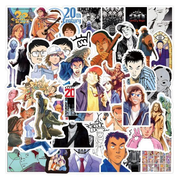Стикерпак Мальчишки двадцатого века Набор наклеек GeekLand 20th Century Boys 55 штук 2881878543 фото