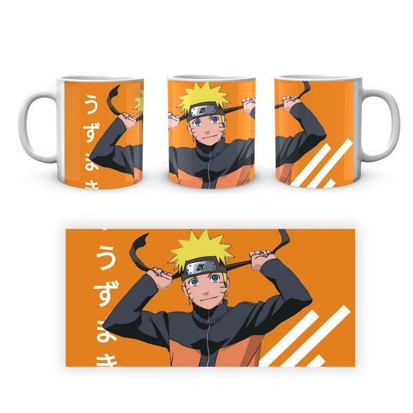 Кружка Geek Land белая Наруто Naruto Затягивает повязку NA.02.319 NA.02.319 фото