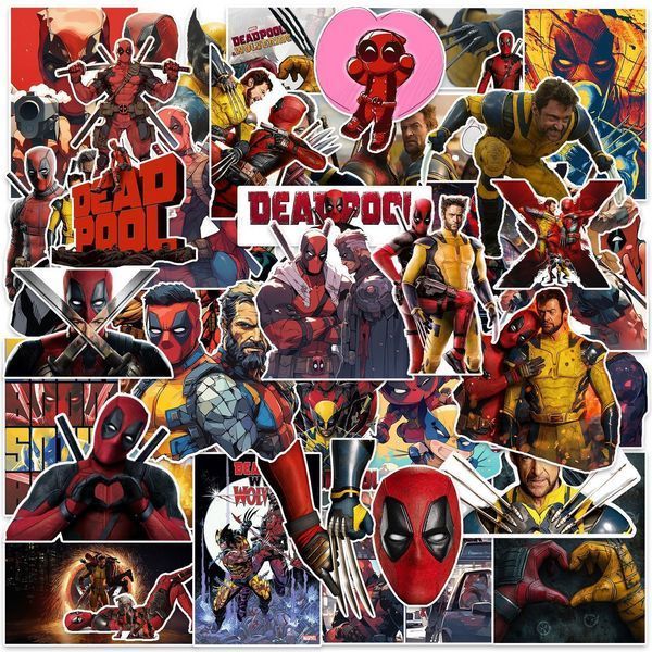 Стикерпак Набор наклеек GeekLand Deadpool&nbsp;Дэдпул 50 штук SP DL 02 2881878502 фото