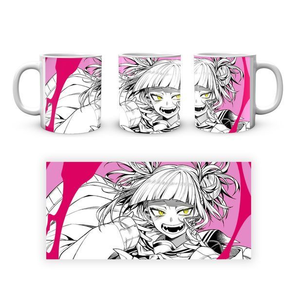 Кружка GeekLand Моя геройская академия My Hero Academia Тога в розовом дыме MHA 02.542 1683902997 фото