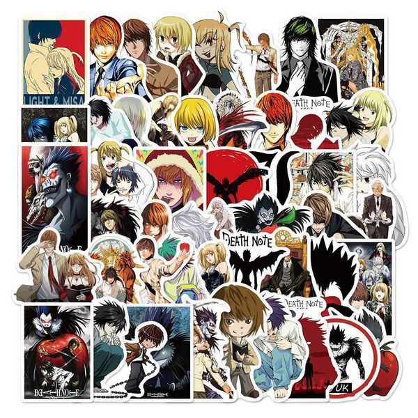 Стикерпак Тетрадь смерти Набор наклеек GeekLand Death Note 50 штук 2881874729 фото