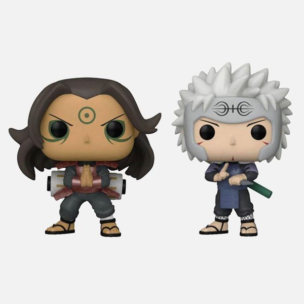 Фигурка Funko Pop Фанко Поп Наруто Шиппуден Naruto Hashirama & Tobirama Shippuden 10 см FP N HT&nbsp;2pk FP N HT&nbsp;2pk фото