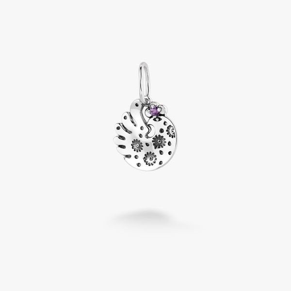 Кулон серебряный этнический Дивоптах Amethyst 925 2688820216 фото