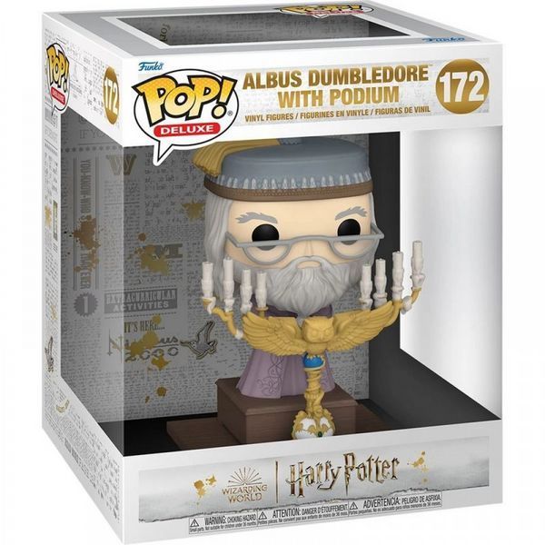 Фигурка Funko Pop Гарри Поттер Дамблдор Harry Potter Dumbledore with Podium 15 см HP DP 172 HP DP 172 фото