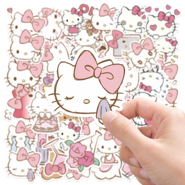 Стікерпак Набір наклейок GeekLand Hello Kitty Хелло Кітті 50 штук 2881880070 фото