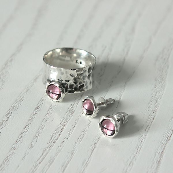 Пусети Цефеїда light amethyst 925 29-11104S01-5037s фото