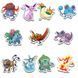 Стікерпак Набір наклейок GeekLand Покемони Pokemon 45 штук SP PK 01 SP PK 01 фото 5