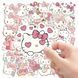 Стікерпак Набір наклейок GeekLand Hello Kitty Хелло Кітті 50 штук 2881880070 фото 3