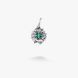Кулон цветок Подсолнух Emerald серебряный 925 Zirkon 2508339942 фото 1