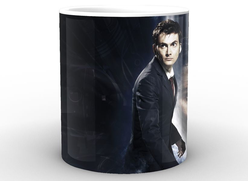 Кружка GeekLand белая Доктор Кто Doctor Who Доктор Кто 10-й DW.02.011.188 1757920430 фото