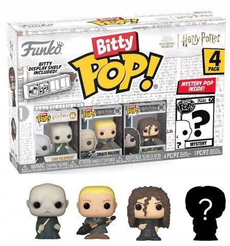 Набір фігурок Funko Bitty Pop Бітті поп Voldemort 4 Pack Harry Potter Гаррі Поттер 3 см FBP V4P HP 2625632980 фото