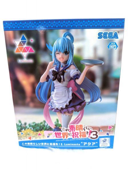 Фигурка Sega Luminasta Да благословят боги этот прекрасный мир! Аква KonoSuba Aqua 18 см SL KS A 18 SL KS A 18 фото