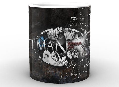 Кружка GeekLand белая Бэтмен Batman Бэтмен надпись BM.02.049 BM.02.049 фото