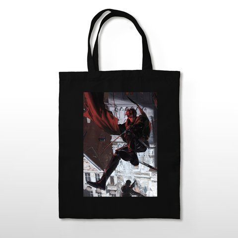 Шоппер эко-сумка Атака на титанов Attack on Titan Леви Аккерман BAG AL 11 BAG AL 11 фото