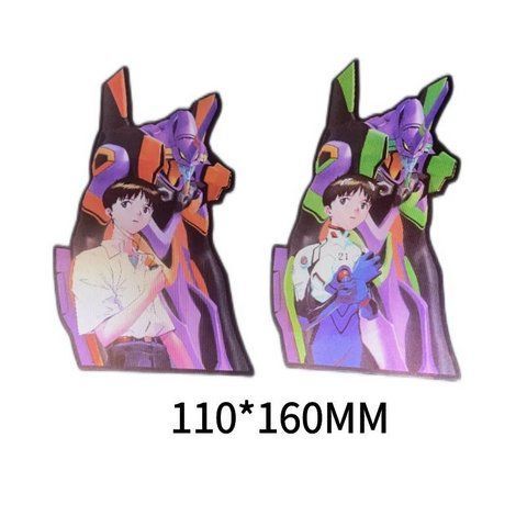 Голографічна наклейка Євангеліон Сіндзі Ікарі Evangelion Shinji Ikari 2887495964 фото
