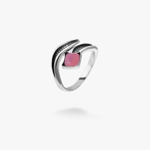 Кольцо Вербочка Rose Opal 925 Відображення 17-18,5 137-S12-5131k фото