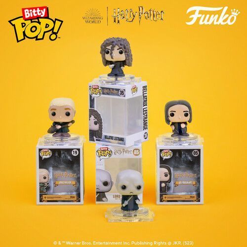 Набор фигурок Funko Bitty Pop Битти поп Voldemort 4 Pack Harry Potter Гарри Поттер 3 см BP V4P HP 2625632980 фото